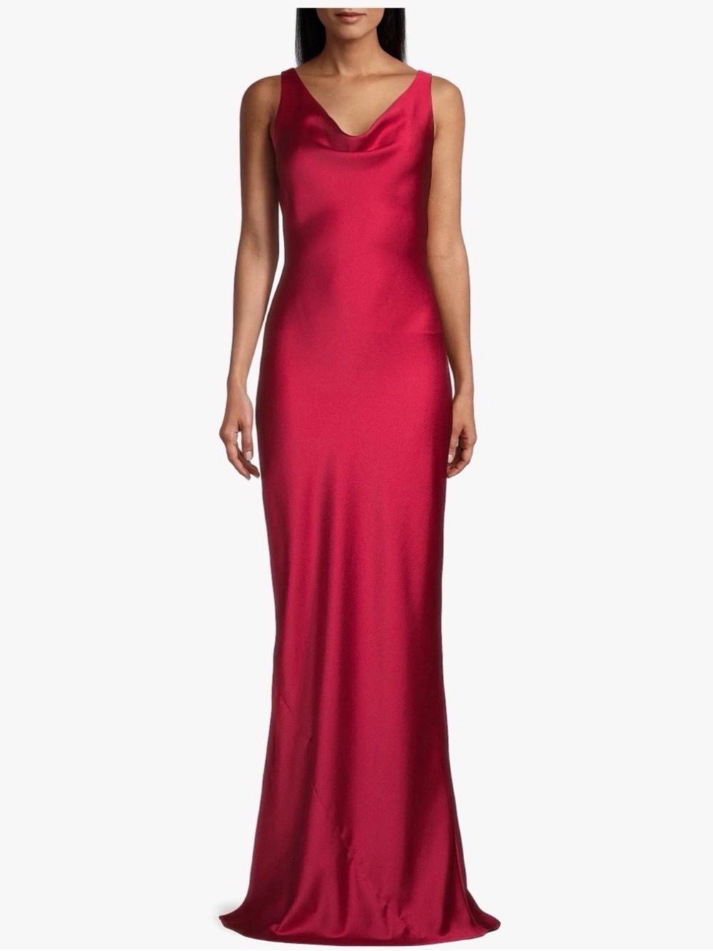 Norma Kamali Maria Satin Gown
Size Medium